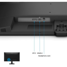 BENQ 27" LED GW2790P/ 1920x1080/ IPS panel/ 120Hz/1500:1/ 5ms/ 2xHDMI/ DP/ repro/ černý