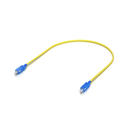 Ubiquiti Fiber Patch Cable SC/UPC na SC/UPC, Optický propojovací kabel, 0.5m, žlutý, 50-pack