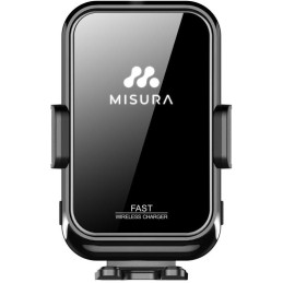 MISURA držák mobilu do auta s bezdrátovým nabíjením MA04 černý
