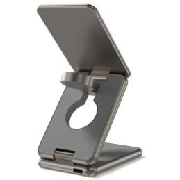 Swissten bezdrátová hliníková nabíječka al1 šedá (kompatibilní s magsafe)