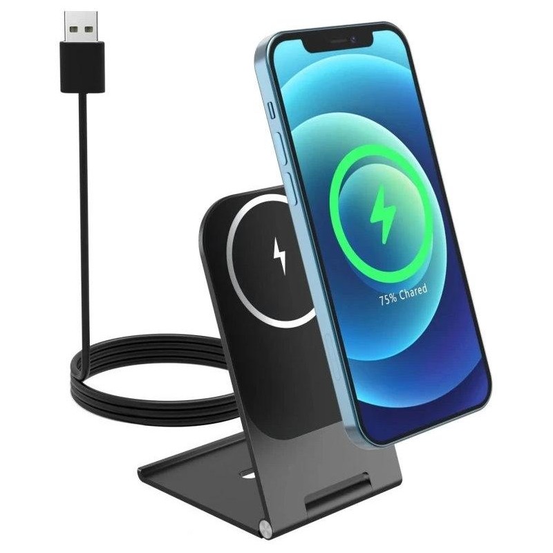 Swissten bezdrátová nabíječka ultra tenká (kompatibilní s magsafe)