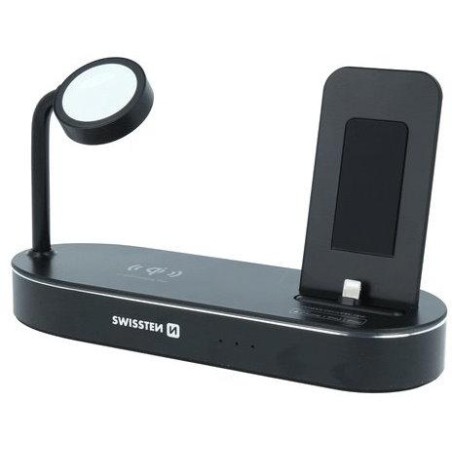 Swissten bezdrátová nabíječka 4v1 mfi (kompatibilní s magsafe)