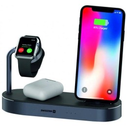 Swissten bezdrátová nabíječka 4v1 mfi (kompatibilní s magsafe)