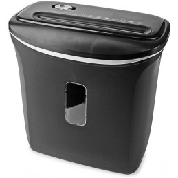 POŠKOZENÝ OBAL - NEDIS skartovačka PASH120BKA4/ formát A4/ velikost řezu 4x30mm/ stupeň utajení (DIN) 4/ objem nádoby 12 l/ če..