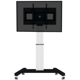 POŠKOZENÝ OBAL - Neomounts  PLASMA-M2500SILVER / Motorised Mobile Floor Stand - VESA 200x200 up to 800x600 / Silver