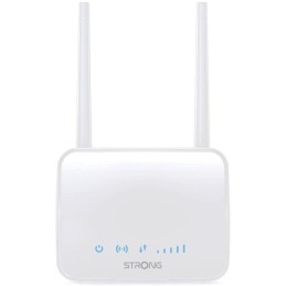 POŠKOZENÝ OBAL - STRONG 4G LTE router 350M/ Wi-Fi standard 802.11 b/g/n/ 300 Mbit/s/ 2,4GHz/ 1x LAN/ 1x SIM slot/ 2 odnímateln..