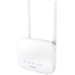 POŠKOZENÝ OBAL - STRONG 4G LTE router 350M/ Wi-Fi standard 802.11 b/g/n/ 300 Mbit/s/ 2,4GHz/ 1x LAN/ 1x SIM slot/ 2 odnímateln..