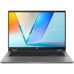 ASUS Vivobook Flip/ CORE ULTRA 5 226V/ 16GB/ 512GB SSD/ Intel® Graphics/ 14"WUXGA,touch/ W11H/ šedý