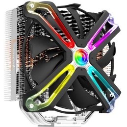 POŠKOZENÝ OBAL - Zalman chladič CPU CNPS17X / 140mm RGB ventilátor / heatpipe / PWM / výška 160mm / pro AMD i Intel