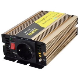 ROGERELE Sinusový měnič napětí REP300-12, 300W, 12V, USB port