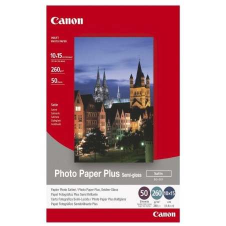 Canon fotopapír SG-201/ 10x15cm/ Pololesklý/ 50ks