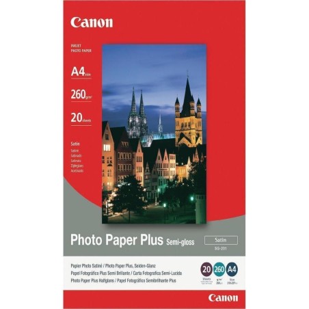 Canon fotopapír SG-201/ A4/ Pololesklý/ 20ks