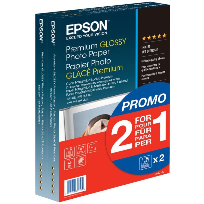 EPSON fotopapír C13S042167/ 10x15cm/ Speciální lesklý/ 80ks