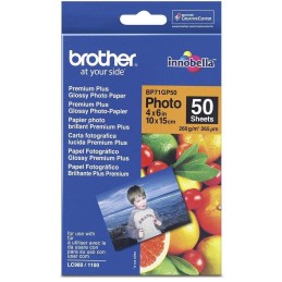 BROTHER fotopapír BP71GP50/ 10x15cm/ Premium Glossy/ 260g/ 50 listů