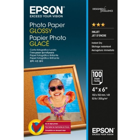 EPSON fotopapír C13S042548/ 10x15cm/ lesklý/ 100ks