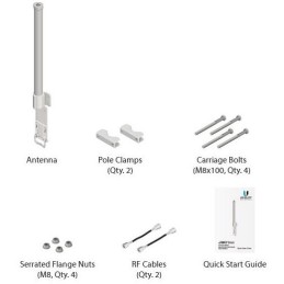 Ubiquiti Všesměrová anténa 5GHz, zisk 13 dBi, úhel 360°, MIMO2x2, 2x RSMA