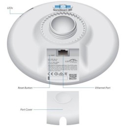 Ubiquiti NanoBeam M5 16 - AP/client 5GHz, anténa 16dBi MIMO2x2, airMAX, 1x RJ45, PoE 24V