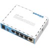 MikroTik RouterBOARD RB951Ui-2nD, hAP, CPU 650MHz, 5x LAN, 2,4Ghz 802.11b/g/n, USB, 1x PoE-Ausgang, L4