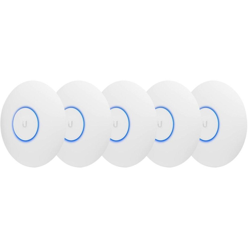 Ubiquiti UniFi AC PRO 5 - Wi-Fi 5 AP, 2.4/5GHz, až 1750 Mbps - sada 5ks (bez PoE injektorů)