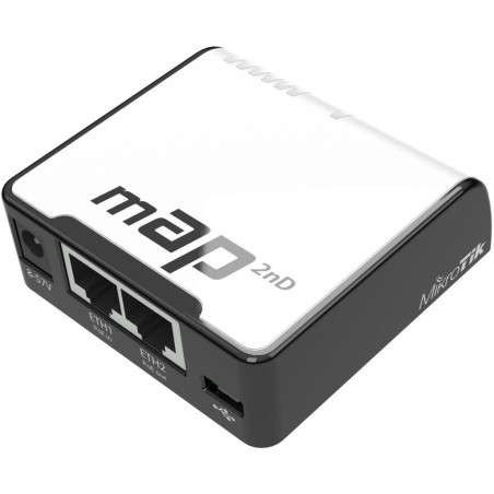MikroTik RBmAP2nD, 2x LAN PoE+ in/out, 2,4 GHz Wi-FI 4, L4