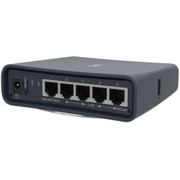 MikroTik RouterBOARD RB952Ui-5ac2nD-TC, hAP ac lite tower, 5x LAN, 2.4+5Ghz, 802.11a/b/g/n/ac, USB, 1x PoE out
