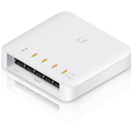 Ubiquiti UniFi Switch Flex - 5x GbE, 1x PoE++ In, 4x PoE Out, venkovní