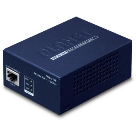 Planet POE-173S Ultra PoE splitter 802.3bt do 60W - výstup 12/19/24VDC, 1Gb, PoH