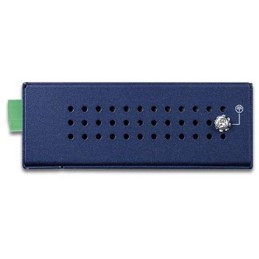 Planet IPOE-173S, Ultra PoE průmyslový splitter 802.3bt do 70W, výstup 12V/24VDC, 1Gb, DIN, IP30, -40~75st., PoH