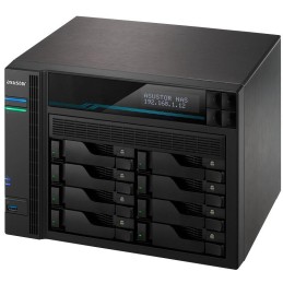 Asustor NAS AS6508T / 8x 2,5"/3,5" SATA III, 2x M.2/ Intel ATOM C3538 2.1 GHz/ 8GB/ 2x 10 GbE + 2x 2.5 GbE/ 2x USB 3.2
