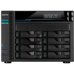 Asustor NAS AS6508T / 8x 2,5"/3,5" SATA III, 2x M.2/ Intel ATOM C3538 2.1 GHz/ 8GB/ 2x 10 GbE + 2x 2.5 GbE/ 2x USB 3.2