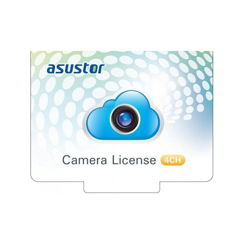 Asustor NAS License(4 Channels) / NVR Camera License Package - 4CH