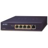 Rozszerzacz PoE/LAN Planet, 1xPoE-in, 4xPoE-out 65 W, 802.3bt/at/af, Gigabit