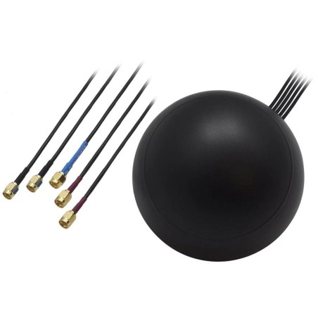 Teltonika střešní COMBO anténa  LTE/GPS/WIFI MIMO, SMA konektory