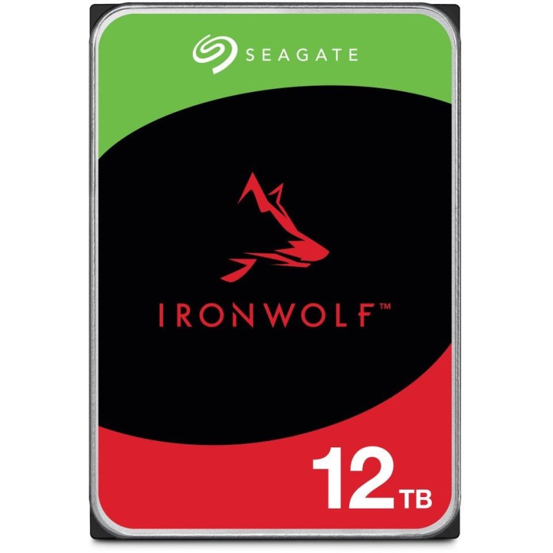 Seagate IronWolf 12TB HDD / ST12000VN0008 / Interní 3,5" / 7200 rpm / SATA 6Gb/s / 256 MB