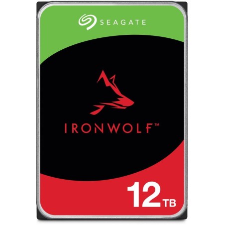 Seagate IronWolf 12TB HDD / ST12000VN0008 / Interní 3,5" / 7200 rpm / SATA 6Gb/s / 256 MB