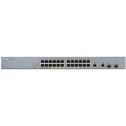 Zyxel GS1350-26HP 26 Port smart managed CCTV PoE switch, long range, 375W, 24x GbE, 2x combo RJ45/SFP