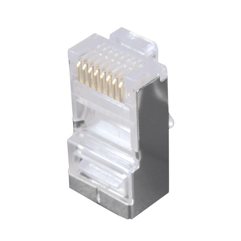 Solarix konektor RJ45 CAT5E STP 8p8c stíněný neskládaný na licnu KRJ45/5SH