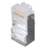 Solarix konektor RJ45 CAT5E STP 8p8c stíněný neskládaný na licnu KRJ45/5SH