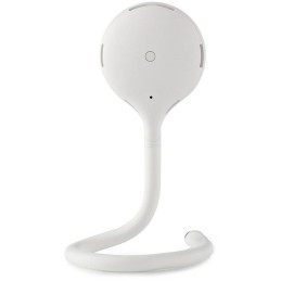 NEDIS IP Kamera/ Wi-Fi/ vnitřní/ 1080p/ senzor pro sledov. klimatu/ microUSB/ MicroSD/ Cloud/ Android/iOS/ adaptér/ bílá