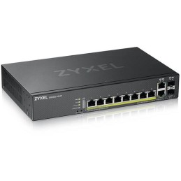 ZyXEL GS2220-10HP 8-port GbE L2 PoE switch, GbE Uplink, NCC Pro pack licence na 1 rok