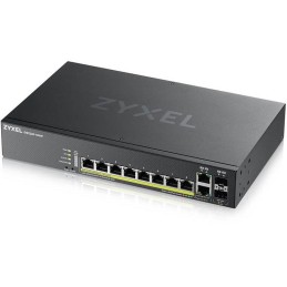 ZyXEL GS2220-10HP 8-port GbE L2 PoE switch, GbE Uplink, NCC Pro pack licence na 1 rok