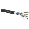 Kabel instalacyjny Solarix CAT5E FTP PVC+PE Fca podwójny płaszcz 305m/rolka