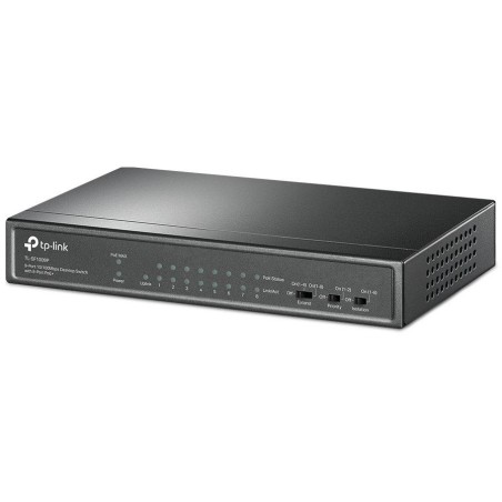 TP-Link TL-SF1009P/ 9-portový PoE switch / 8x PoE+