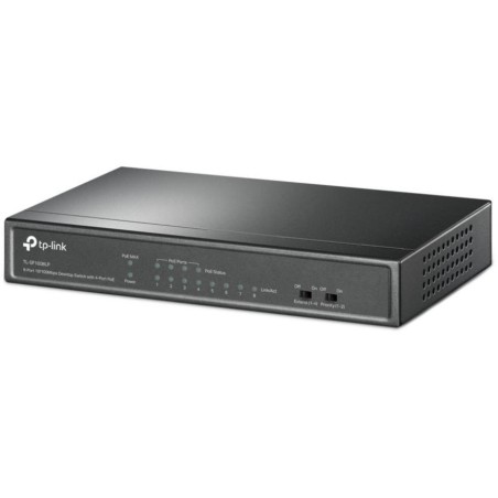 TP-Link TL-SF1008LP/ 8-portový PoE switch / 4x PoE