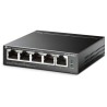 TP-Link TL-SG1005LP/ 5-portowy przełącznik PoE / 4x PoE+