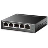 TP-Link TL-SF1005LP / 5-Port PoE-Switch / 4x PoE