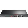 Przełącznik TP-Link TL-SG1218P 16-portowy 10/100 Mb/s + 2-portowy Gigabit Rackmount z 16-portowym PoE+
