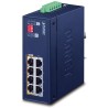 Planet IPOE-470 PoE Industrie-Injektor, 8x 1Gb, 4x 802.3bt 95/240W, DIN, IP30, -40~75°C, 48-54VDC
