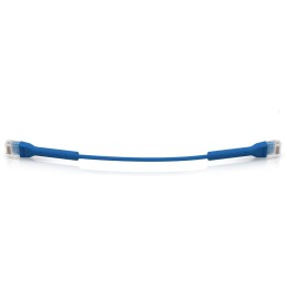 Ubiquiti UniFi Ethernet Patch Kabel - délka 0,1m, Cat6, modrý