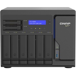 QNAP TS-h886-D1622-16G   Xeon D-1622/2,6-3,2GHz/16GBRAM/6x3,5SATA/2x2,5SATA/2xM.2/4x2,5GbE/3xUSB3.2/2xPCIe